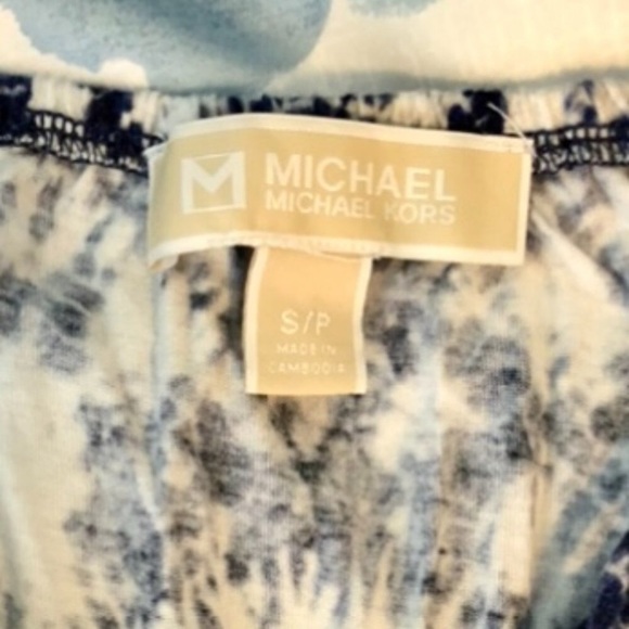 Michael Kors tye dye blouse size small - Picture 2 of 3